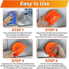 WASAIQI suction cup grips a surface without scratching paint.