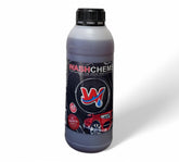 Wash Chems Pro 100 bottle showing dense foam for touchless car washing