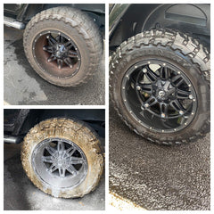 Wash Chems Pro 50 vehicles-multipurpose-cleaning illustrates versatile use on cars and trucks