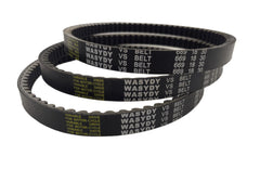 Wasydy 669-18-30 CVT belt front view shows durable construction for reliable riding
