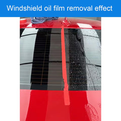 Water spots and oil film removed from glass using Generic Cerium Oxide