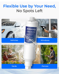 Waterdrop 4-pack includes filters for ongoing performance and replacement
