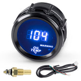 WaterWich oil temperature gauge face with blue LED for night viewing