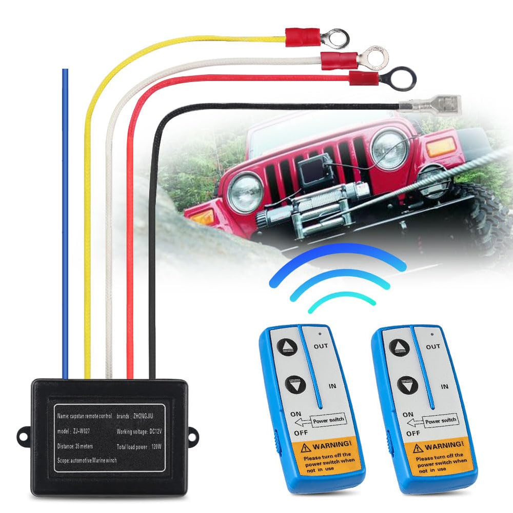 WaterWICH universal compatibility; fits many 12V winches across vehicles.