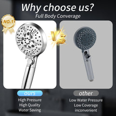 Watfigby RV shower nozzles feature self-cleaning design for long-lasting performance and easy maintenance.
