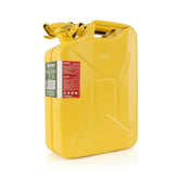 Wavian Jerry Can cap closeup with bayonet nozzle for spill-free fueling