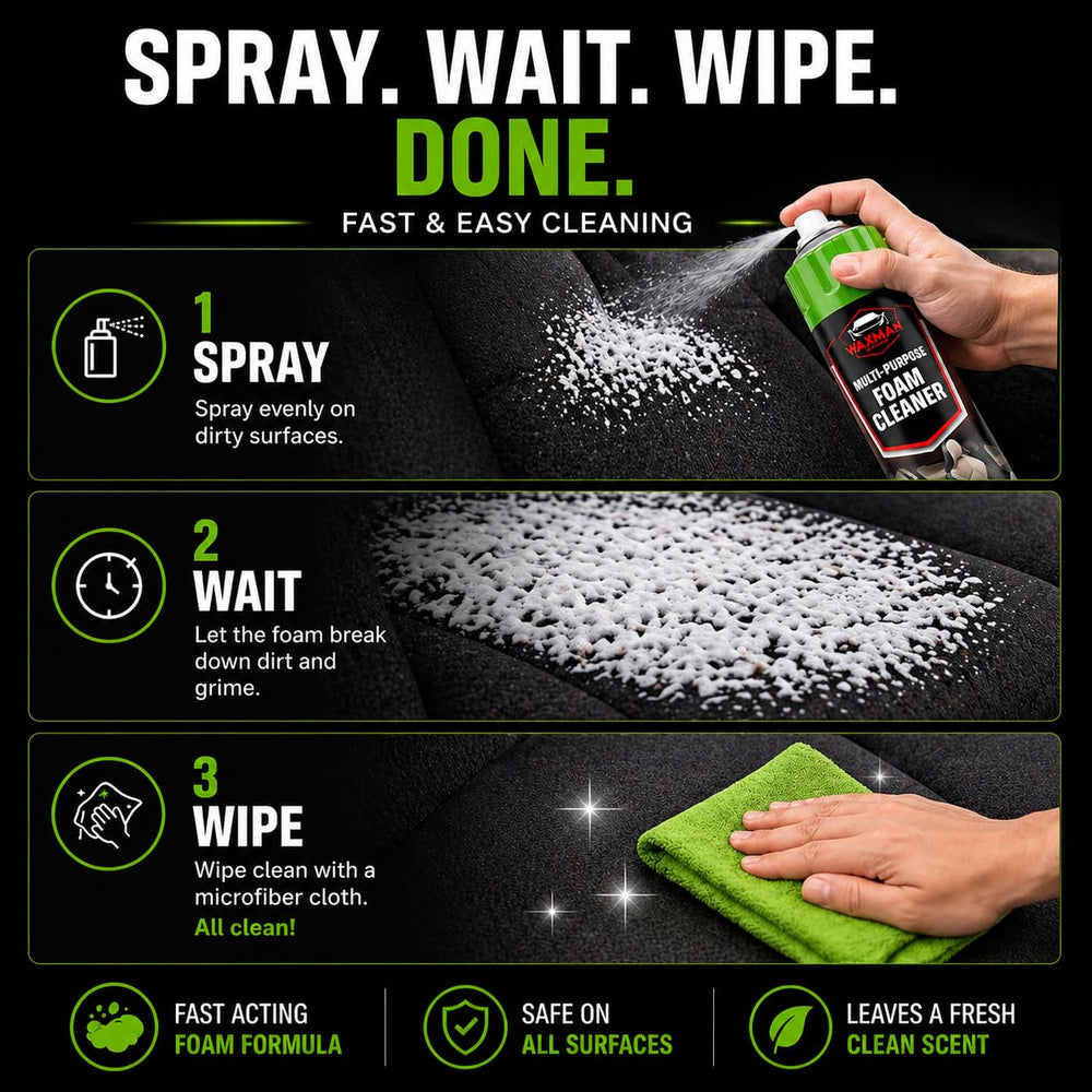 Waxman Tri State fresh-scent interior image hints at a pleasant, not overpowering fragrance.
