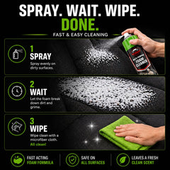 Waxman Tri State fresh-scent interior image hints at a pleasant, not overpowering fragrance.