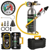 Wayona AC Flush Kit canister securely stores flushing solvent for efficient cleaning