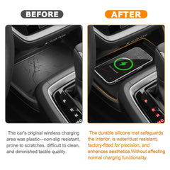 WBLATP easy installation shows the pad simply placed into the console.