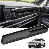 WBLATP Santa Fe passenger storage tray front view keeps essentials within reach.