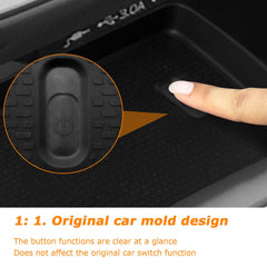 WBLATP waterproof surface resists spills and is easy to wipe clean.