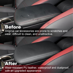 Close-up of PU leather texture showing wear resistance and durability