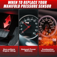 Wbsteanaten MAP Sensor supports steady engine performance under varied driving conditions