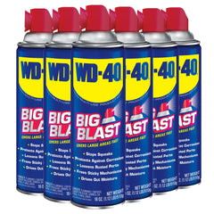WD-40 Original Formula Big Blast bottle front shows broad coverage for quick applications
