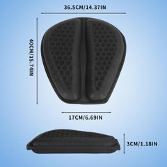 WDG cushion folded for compact travel and easy carrying