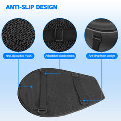 WDG seat pad universal fit adapts to many models