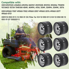 WDKTBM oil filter for Kawasaki FR600V maintains clean oil circulation and sealing