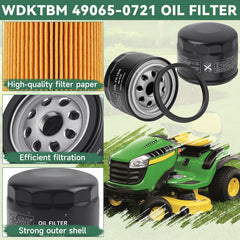 WDKTBM two-pack oil filters offering economical maintenance options.