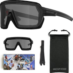 WDP100 Q38 complete set shows included strap and pouch for convenient use.