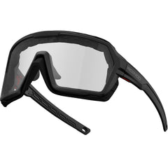 WDP100 Q38 goggles-mode setup showing removable foam gasket and strap adaption