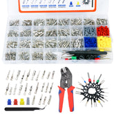 Wearen 900Pcs pin connectors kit for versatile automotive wiring challenges.