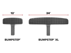 WeatherTech BumpStep non slip surface improves footing in wet conditions