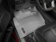 WeatherTech custom-fit floorliner for Chevy Silverado 2nd row shields against spills