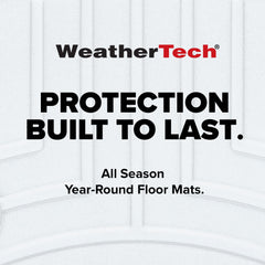 WeatherTech USA-built tooling note, quality manufacturing behind durable floor protection.