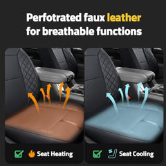 WeatherWard seatback storage compatibility keeps interior organized