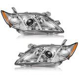 WEELMOTO anti-fog headlights assembly front view enhances Camry nighttime visibility.