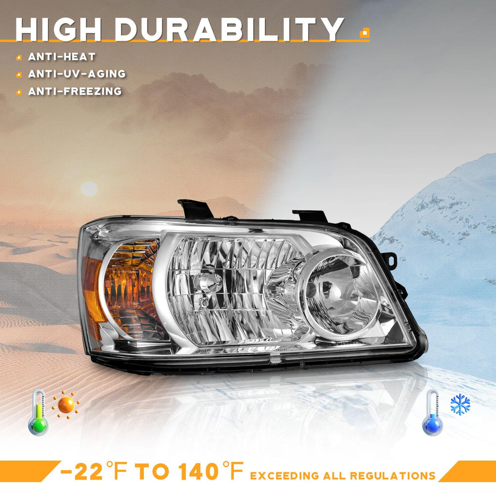 WEELMOTO amber reflector headlight, right, improves signaling and aesthetics.