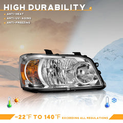 WEELMOTO amber reflector headlight, right, improves signaling and aesthetics.