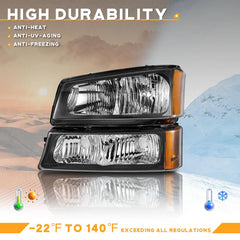 WEELMOTO Silverado front glass and bezel detail highlighted for durability