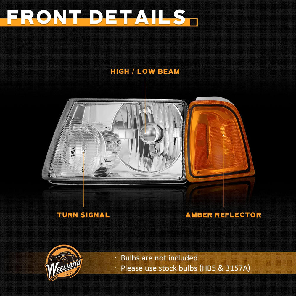 WEELMOTO headlight assembly IATF16949 certified quality for reliability