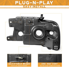 WEELMOTO headlights plug-and-play installation for faster, tool-free mounting