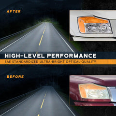 WEELMOTO SAE-compliant beam pattern ensures clear road illumination.