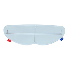 WeePro photochromic helmet visor film installed inside the helmet for seamless vision.