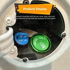 WeiSen magnetic retention helps keep the cap attached during fueling