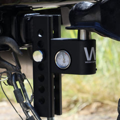 Weigh Safe Aero Hitch uses durable powder-coated steel for long-lasting performance.