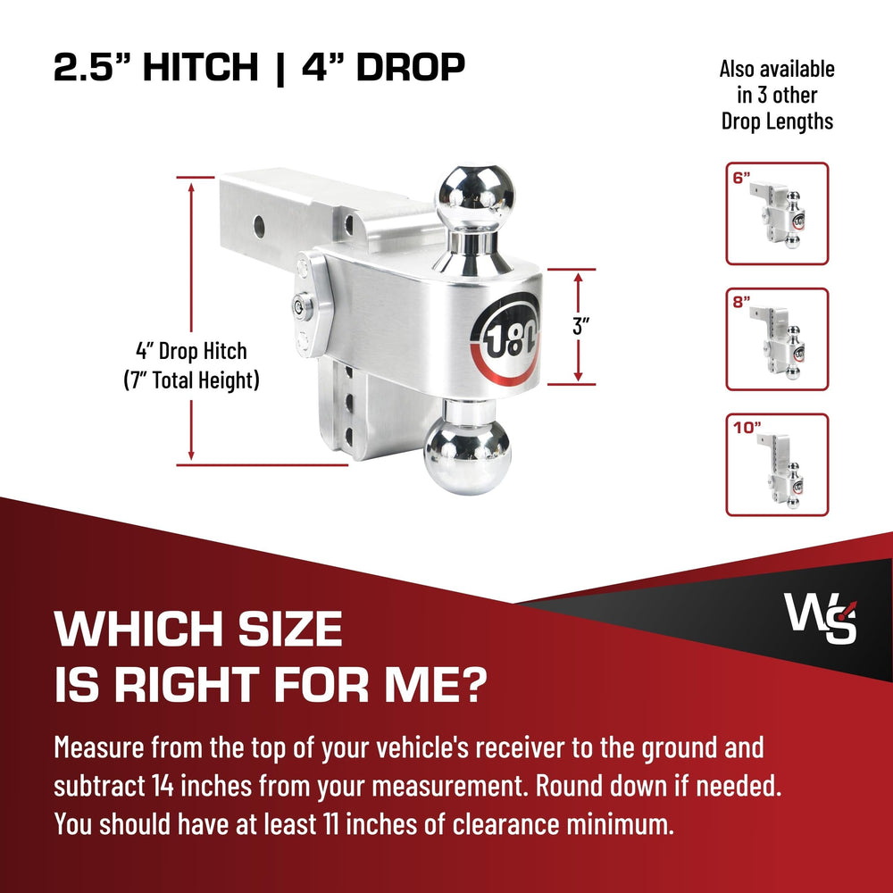 Weigh Safe keyed-alike lock set lets you secure all hitch components with one key.