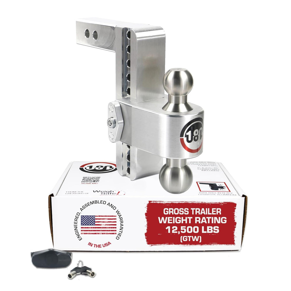 Weigh Safe USA-made quality combines aircraft grade aluminum and stainless steel