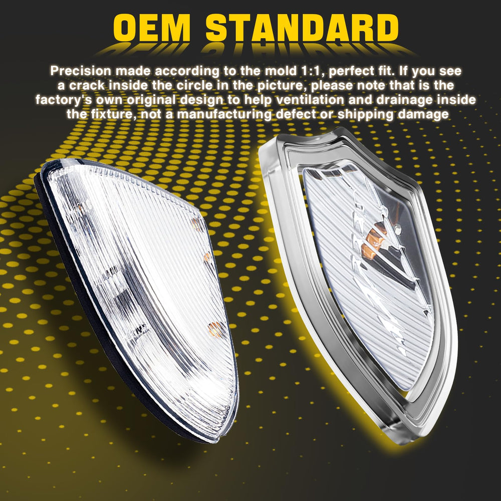 Weileite direct-fit mirror signal light for Ram 1500/2500 upgrade