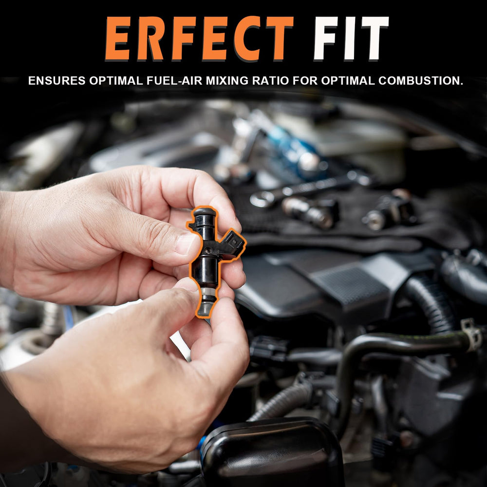 WEILEITE fuel injector undergoing factory testing for OEM-style performance.