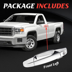 WEILEITE chrome door handle for Chevy Avalanche durable exterior upgrade