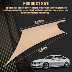 WEILEITE BMW 3 Series door pull cover ensures a precise, OEM-like fit.