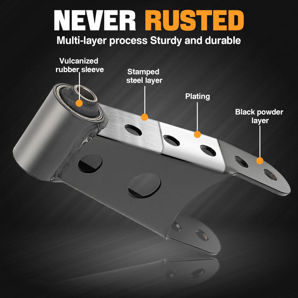 Weileite lowering kit demonstrates level stance after install.