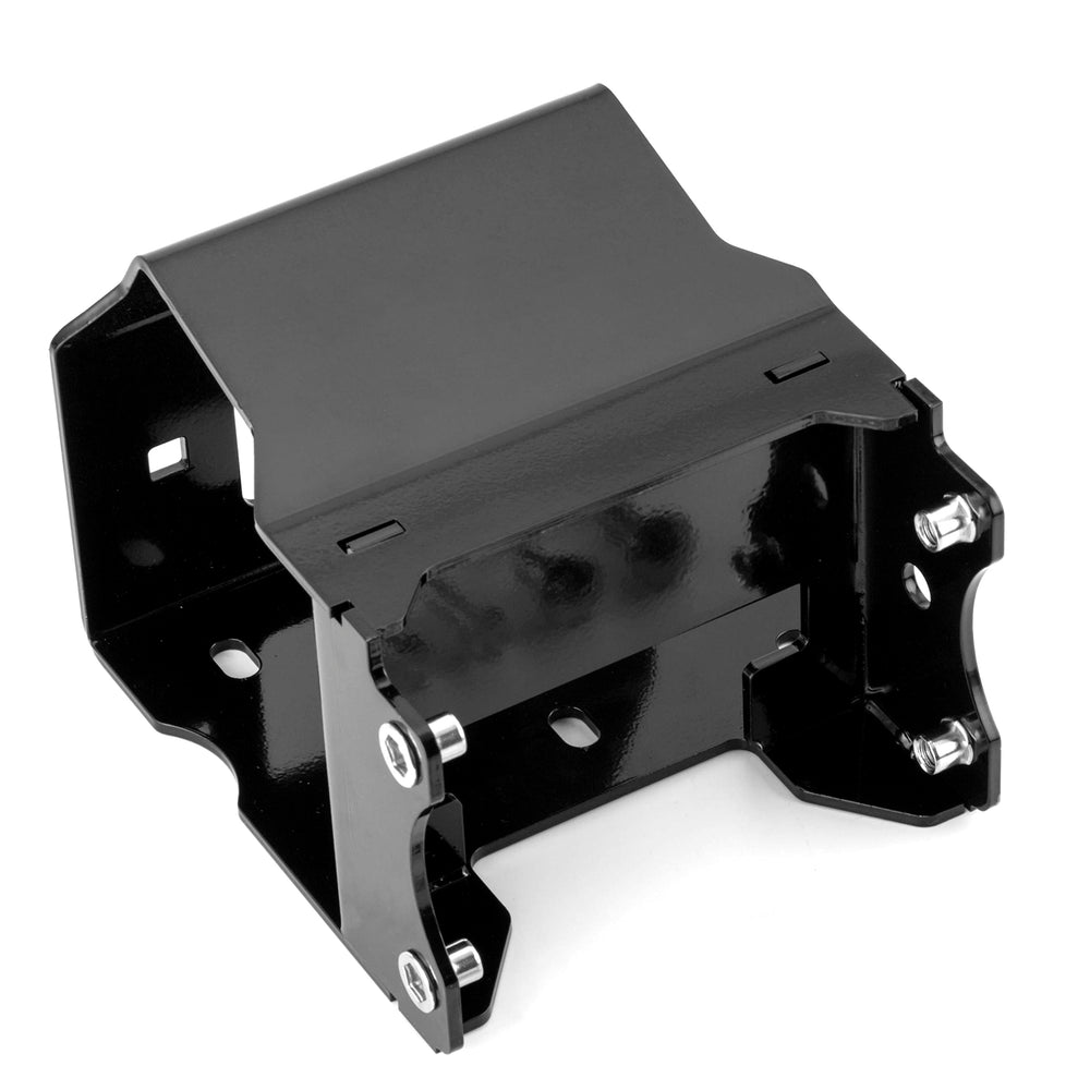 WeiSen winch mount bracket black powder coat finish for long-lasting look