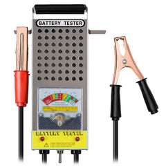 Weishuo car battery tester front view showing compact, portable design for on-the-go checks.
