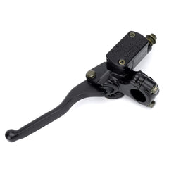 WEIYINGSI left hydraulic master cylinder lever for dirt bike — front view highlights solid construction for reliable braking.